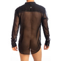 Chantilly - Sheer see-through Tunic Shirt for men