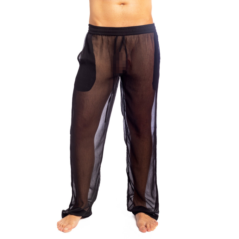 Chantilly - Sheer see-through lounge Pants for men