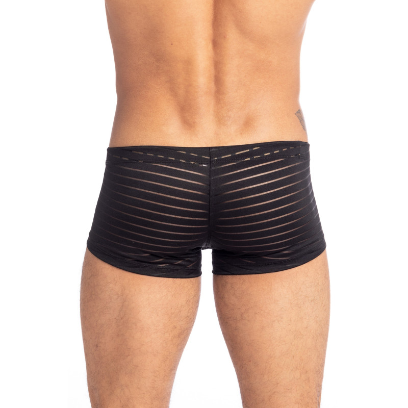 Back to Black - Miniboxer shorty homme taille basse