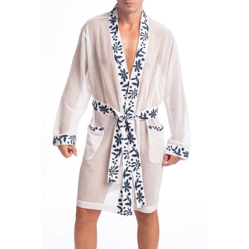 Versace Silk Bathrobe - Black - ShopStyle Robes