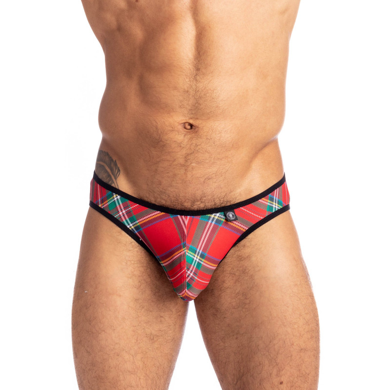 Scott - Mini Slip  Slip Homme avec imprimé tartan et écossais