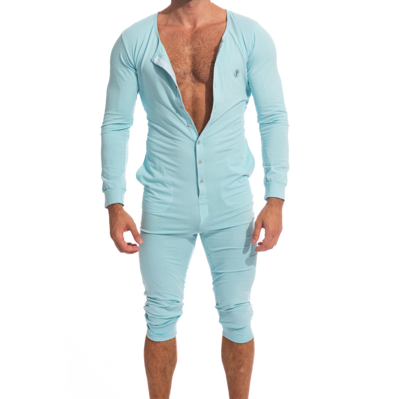 Hypnos Ice Blue - Onesie Combinaison Longue