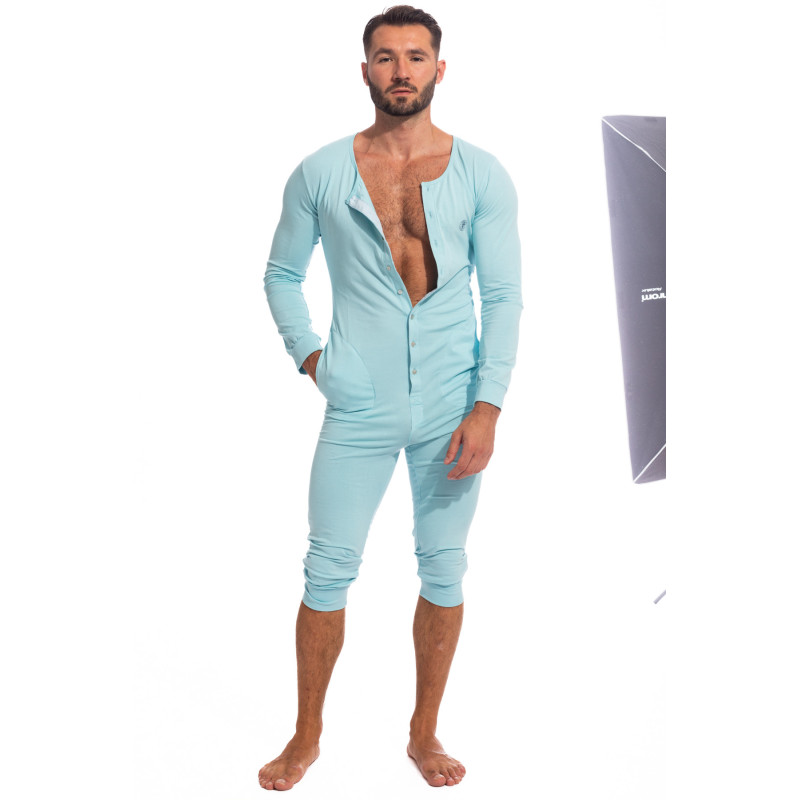 Hypnos Ice Blue - Onesie Combinaison Longue