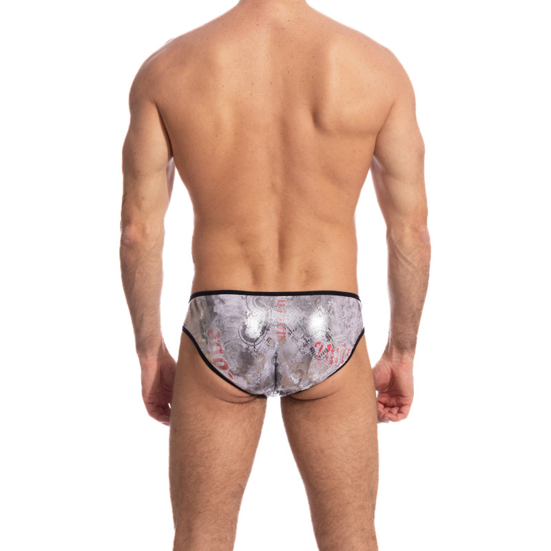 Silver Python - Mini Briefs