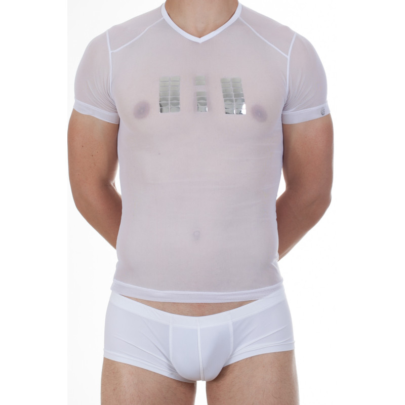 PA2 T-Shirt Transparent Blanc