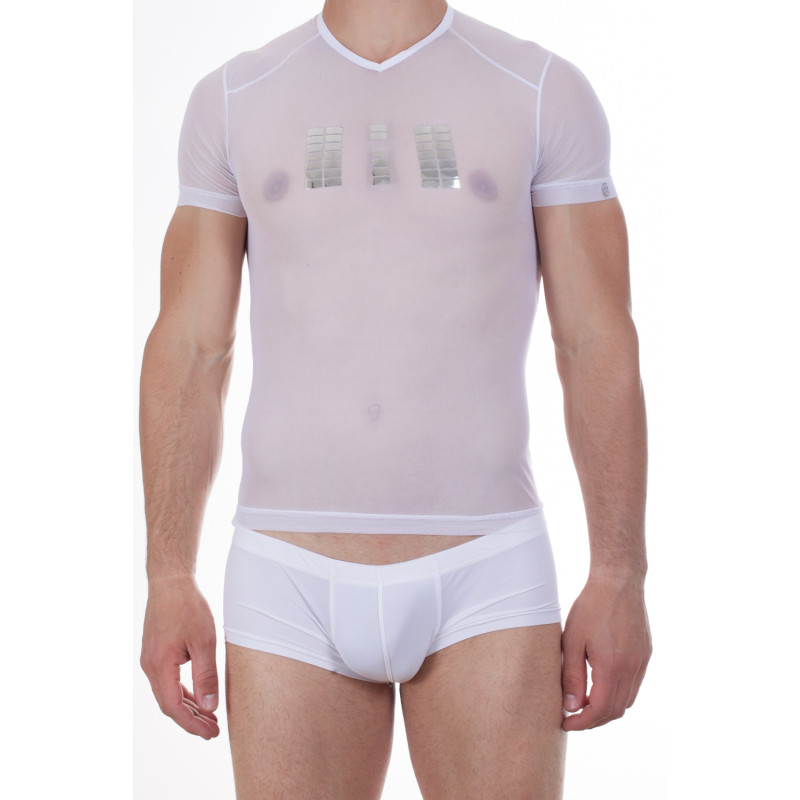 PA2 See through T-shirt White