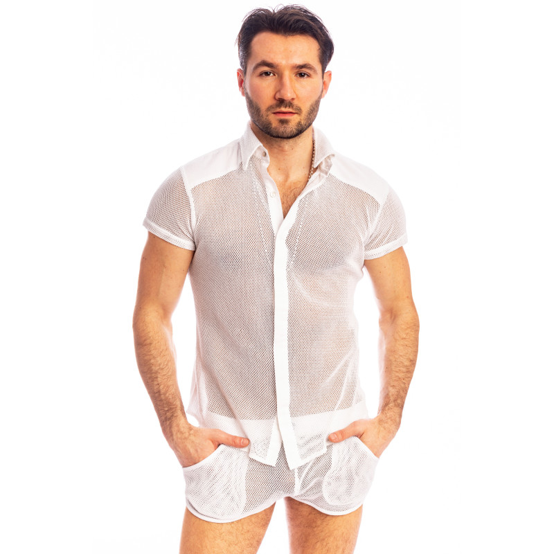 Madrague - Chemise Slim Blanc