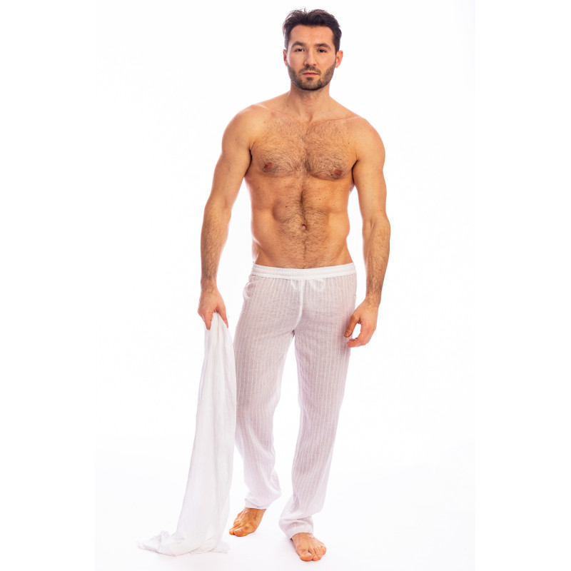 Pyjama D'intérieur Pour Homme Lettre NEW YORK Pantalon De