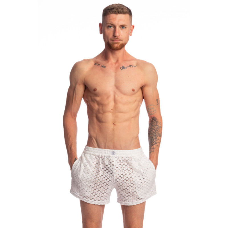White Splash - Lounge Shorts