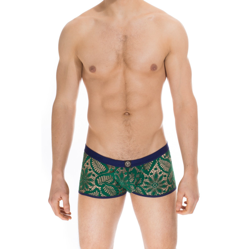 Morpheus - Hipster Push Up - mens enhancing lace underwear, sheer underwear