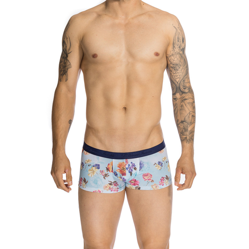 Hawaii - Hipster Push Up mens enhancing underwear floral print
