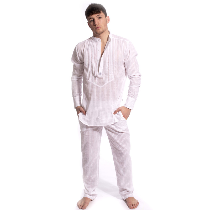 Barbados Pantalon homme lounge en voile de coton