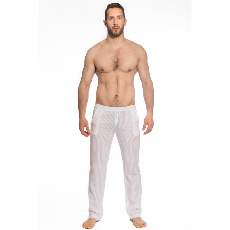 Barbados Resort Lounge Pants for men in cotton voile