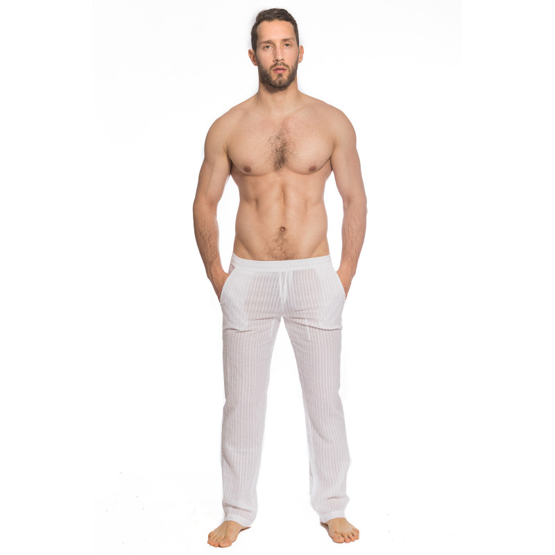 Barbados Pantalon homme lounge en voile de coton
