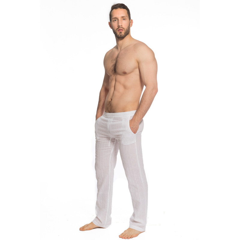Barbados Resort Lounge Pants for men in cotton voile