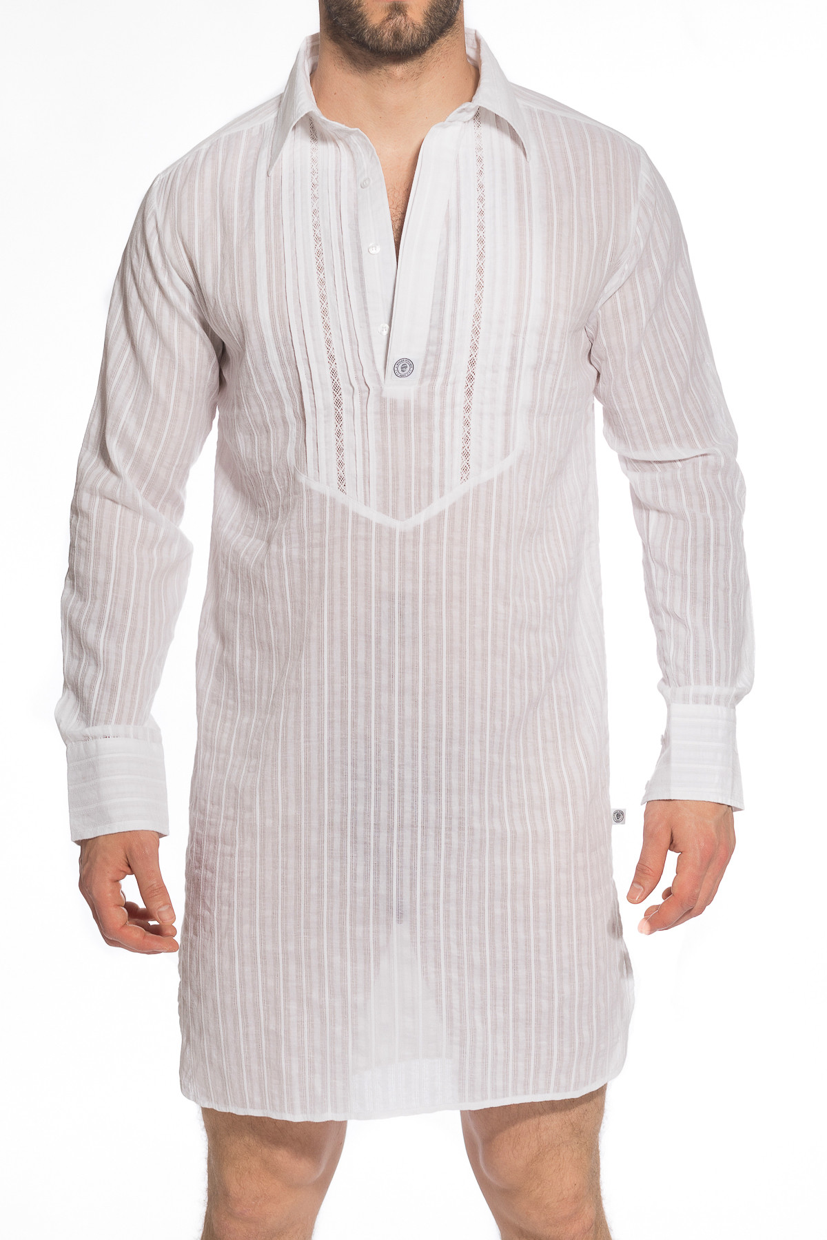 chemise de nuit homme coton