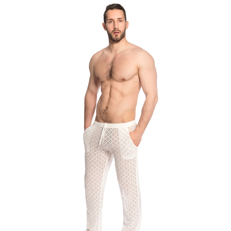 Divine Desire Vanilla Lace Trousers for men