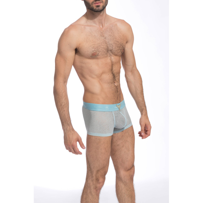 Egon - V Boxer Push-up Bleu Ciel Transparent