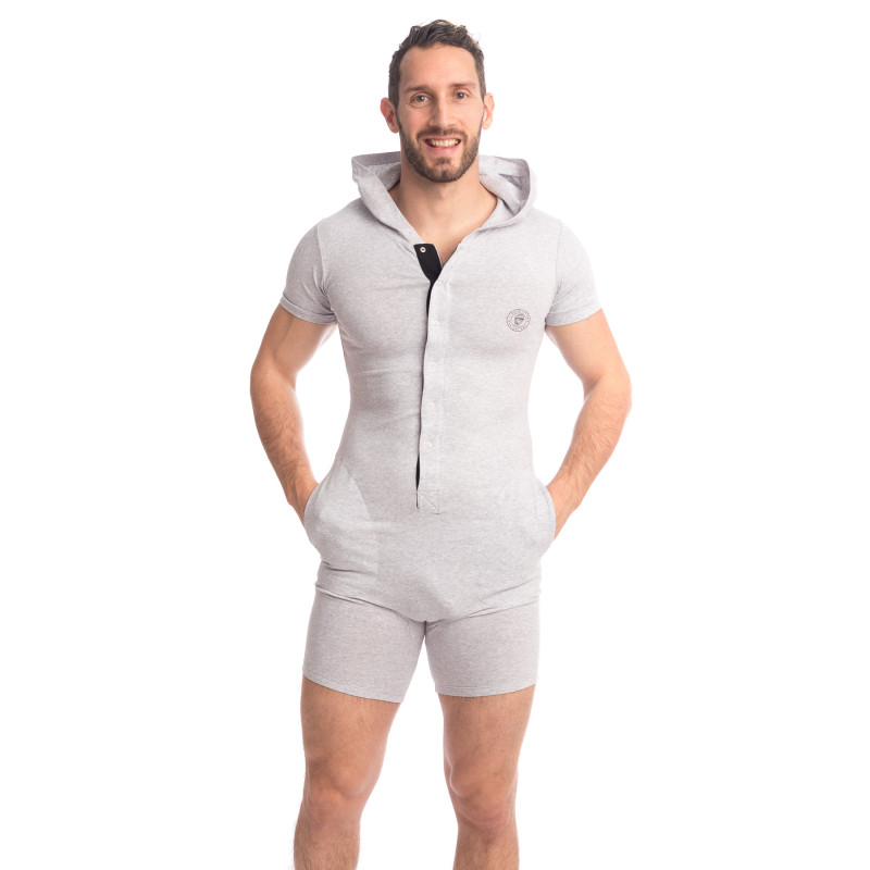 Hypnos - Hoodie Bodysuit Grey