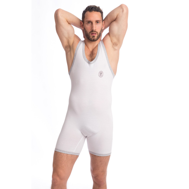 Hypnos - Slip'n Bodysuit White